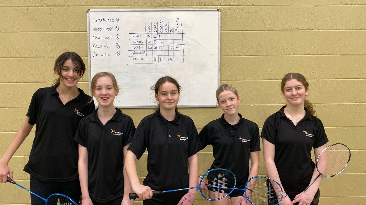 CharnwoodPE's tweet photo. A huge well done to our KS3 girls badminton team who were unbeaten at their tournament yesterday! They won every game and will make it through to the next round! Well done girls!👏🏻🏸

#TeamCWC 💚🧡 https://t.co/L27JwyA1TH