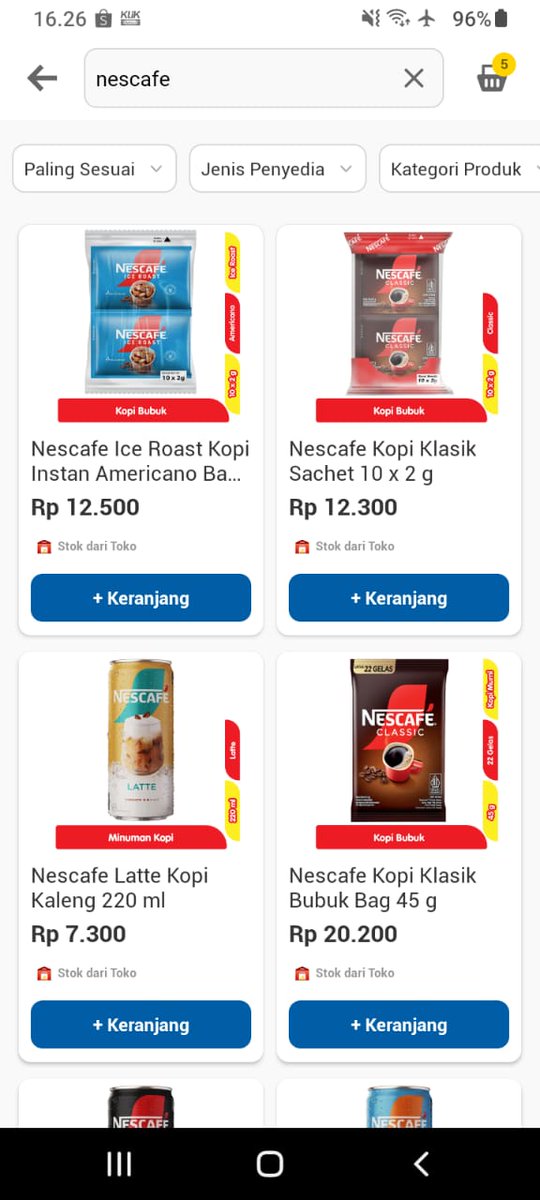 HzHadi's tweet photo. @aquoraurus @budakmene @rkhieve @FOODFESS2 Nih baru cek di alfagift https://t.co/Q4hpvZ5WwR