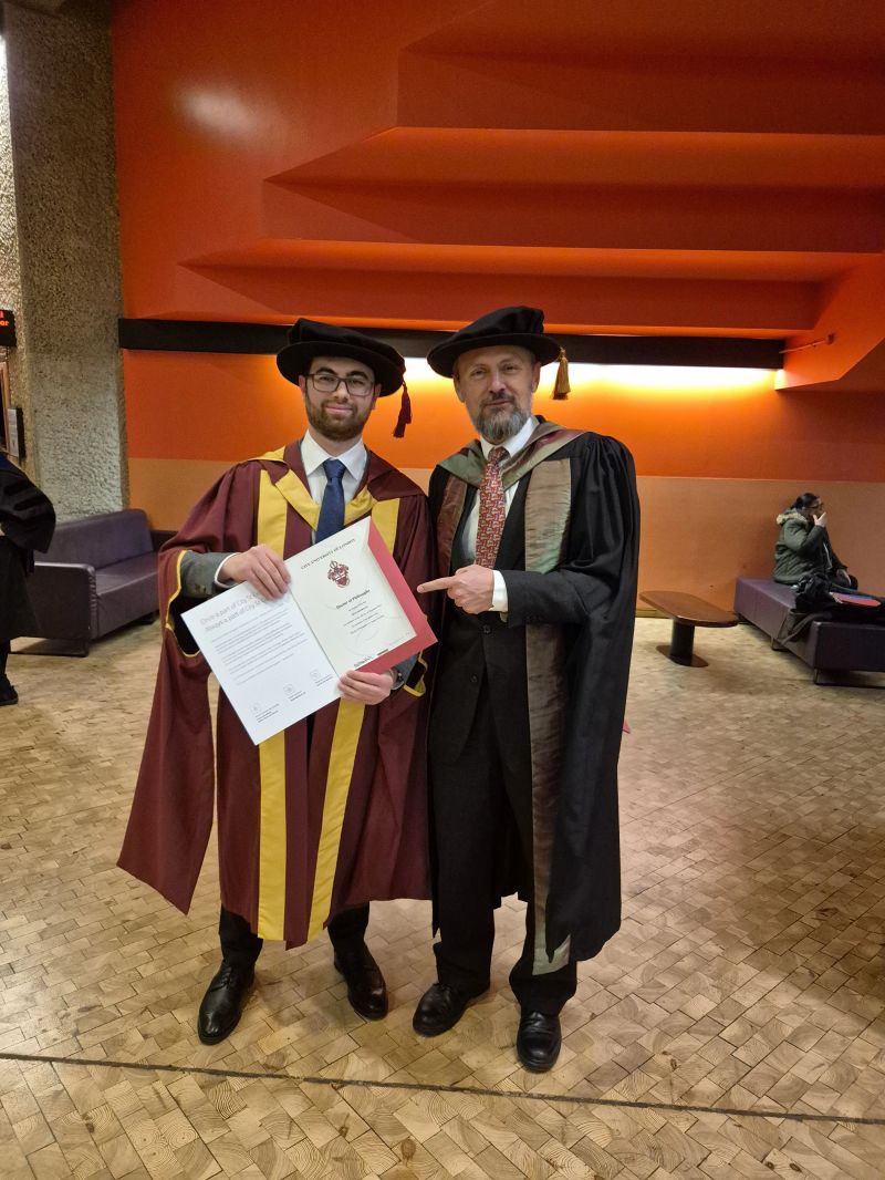 Constantino Carlos Reyes-Aldasoro (@c_reyesaldasoro) on Twitter photo Graduation is a highlight of our academic year, and when it includes the graduation of a PhD student is even more special. Congratulations Dr <a href="/riad_ibadulla/">Riad Ibadulla</a> Graduation is a highlight of our academic year, and when it includes the graduation of a PhD student is even more special. Congratulations Dr <a href="/riad_ibadulla/">Riad Ibadulla</a>