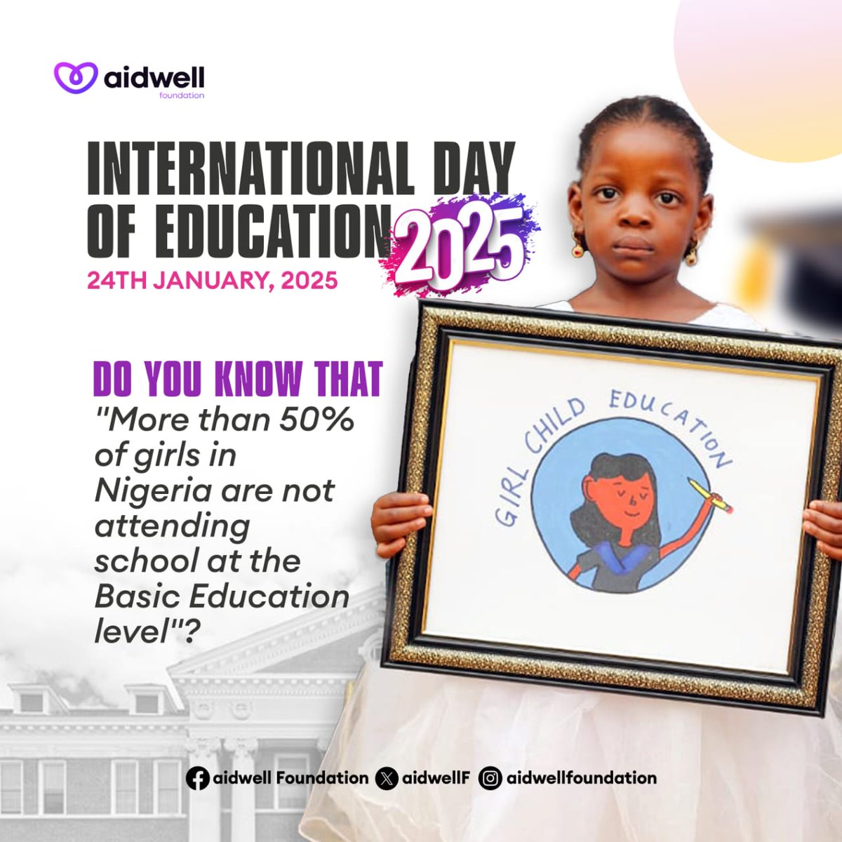 Aidwell foundation tweet media