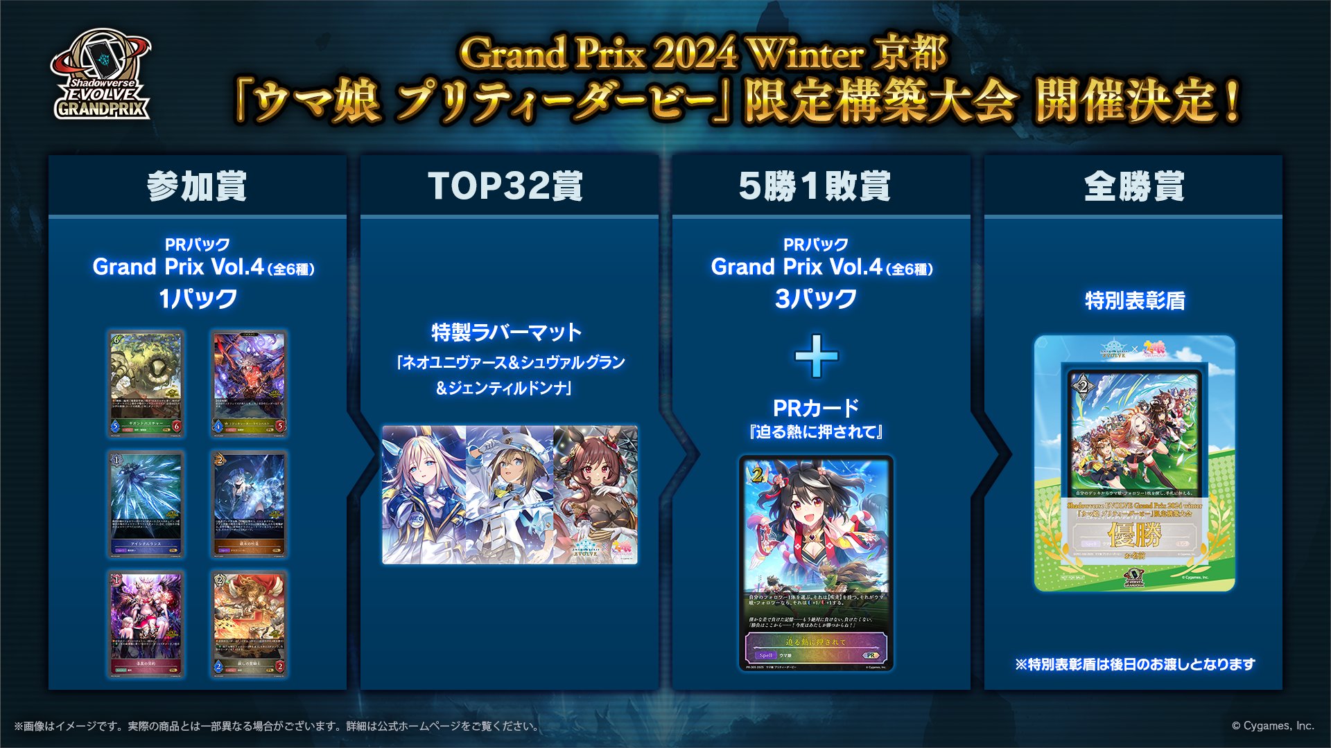 京都GP3位構築】横並びウマ娘デッキ エボルヴ KATANAスリーブ付き