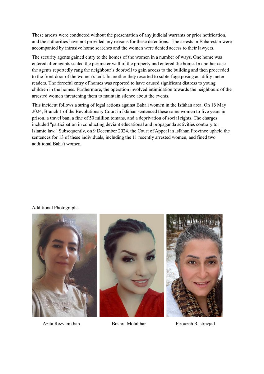 PersecutionIran's tweet photo. Iran News #Bulletin #04-2025 re the persecution and human rights abuses of the Bahá'ís in #Iran is available here: https://t.co/9f5IHp9Svo
#Bahai #Bahais_of_Iran #HumanRights
#Baharestan #Qarah https://t.co/3LLifd2czt