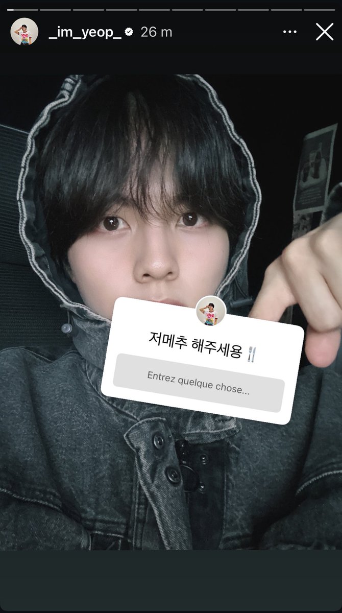 IG_STORY_📸

_Hyunyeop fait un Q&amp;A sur instagram 

🔗 instagram.com/stories/_im_ye…

• #TAN #티에이엔 #현엽 #yeop_hoto #HYUNYEOP #INAMINUTE @/_im_yeop_