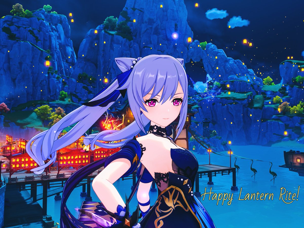 zemlya_0301's tweet photo. 海灯祭を祝して!
#原神写真部 #keqing #刻晴
#HappyLanternRite https://t.co/vmEP88lheX