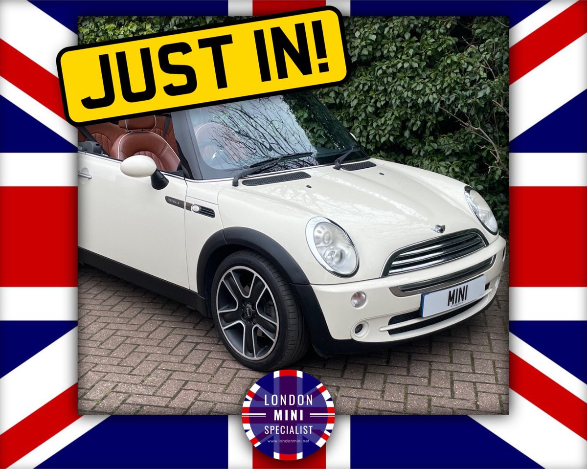 Londonmini1's tweet photo. JUST IN!
🔹2007 Mini Cooper Sidewalk
🔹Automatic
🔹96,250 miles
🔹Pepper White
🔹Just Three Owners
🔹Walnut Leather Heated Seats
🔹Parking Sensors
🔹3 Month Warranty
🔹12 Month MOT
https://t.co/vHSDuOG8z1
#londonmini #mini #minicooper #r50 #selling #forsale #thebestminis https://t.co/jOhLeFVskB