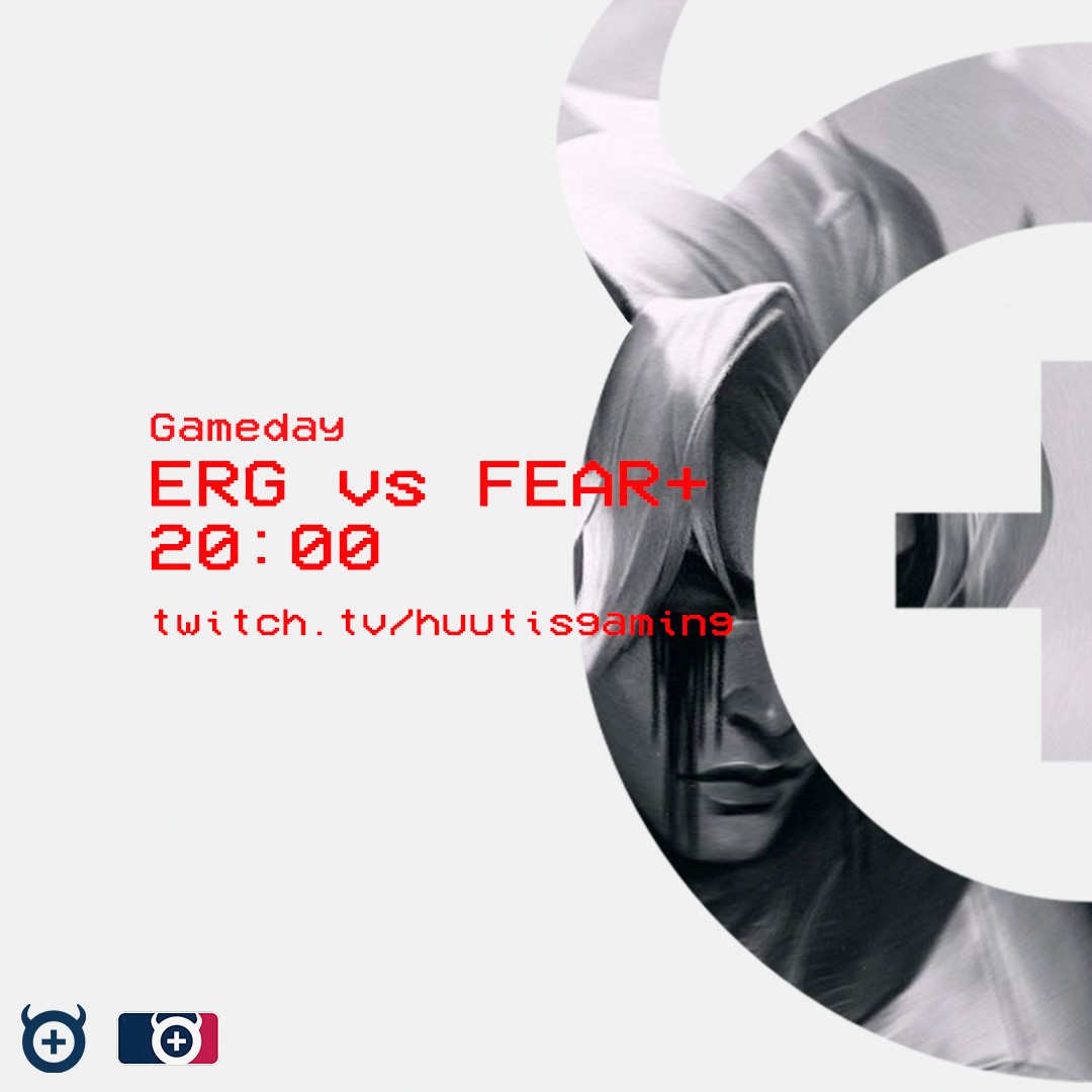 Gameday vs
<a href="/erasion_gaming/">Erasion Gaming</a> 
After yesterdays loss we're still hunting for the first win of the season
🎙️ twitch.tv/huutisgaming