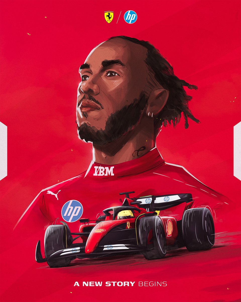 A new story begins.

____

This one is a bit rough since I don't dedicate as many hours to personal projects as I do to professional ones, but wow, that was fun to create! Really want to draw more and explore new things this year✌️

#F1 #Formula1 #LewisHamilton #scuderiaferrari