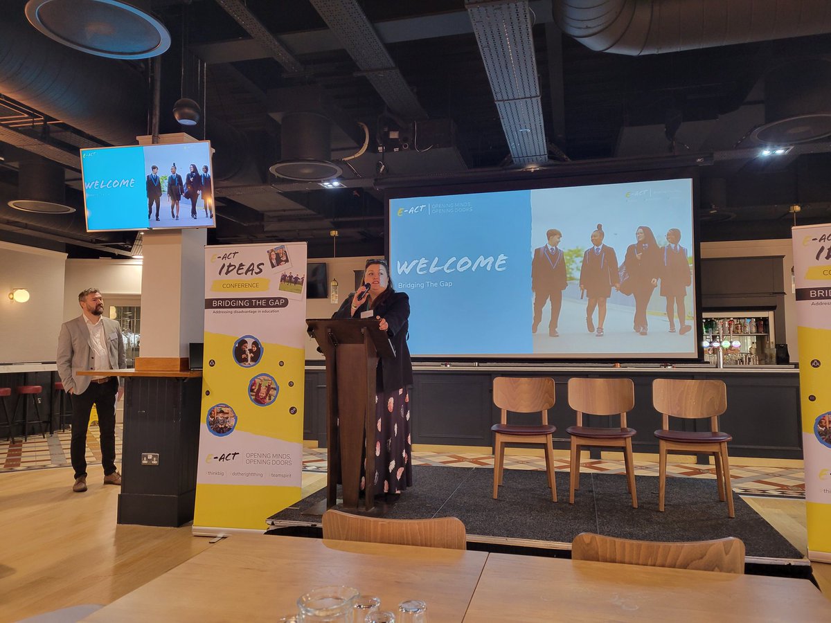 aburton72's tweet photo. Bridging the Gap conference today, fantastic venue at @AVFCOfficial. Disadvantage is such a crucial issue in our schools &amp; for our families &amp; young people. @EducationEACT coming together as a Trust to explore how we can address this important issue https://t.co/R4zXyMAAXB