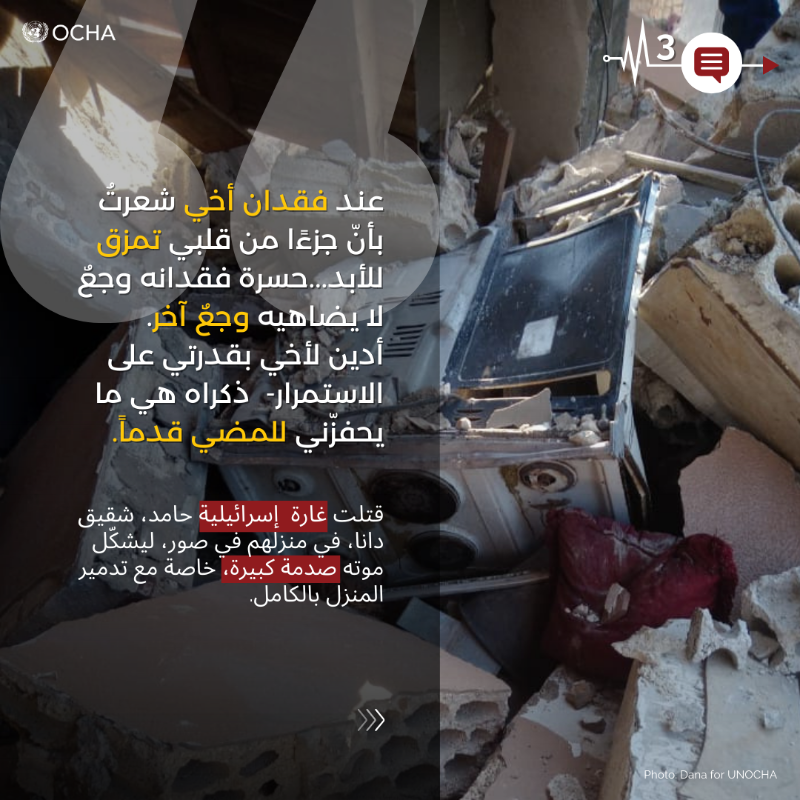 OCHALebanon's tweet photo. أثناء تصاعد الأعمال العدائية في #لبنان، بذل العاملون في المجال الإنساني جهودًا استثنائية لمساعدة الآخرين، في ظل ظروف مليئة بالتحديات الشخصية وبنقص التمويل والموارد. 

ورغم هذه الصعوبات، تمكنوا من الوصول إلى أكثر من 800 ألف شخص وتقديم المساعدات الطارئة لهم.

طالعوا قصصهم ✏️⤵️: