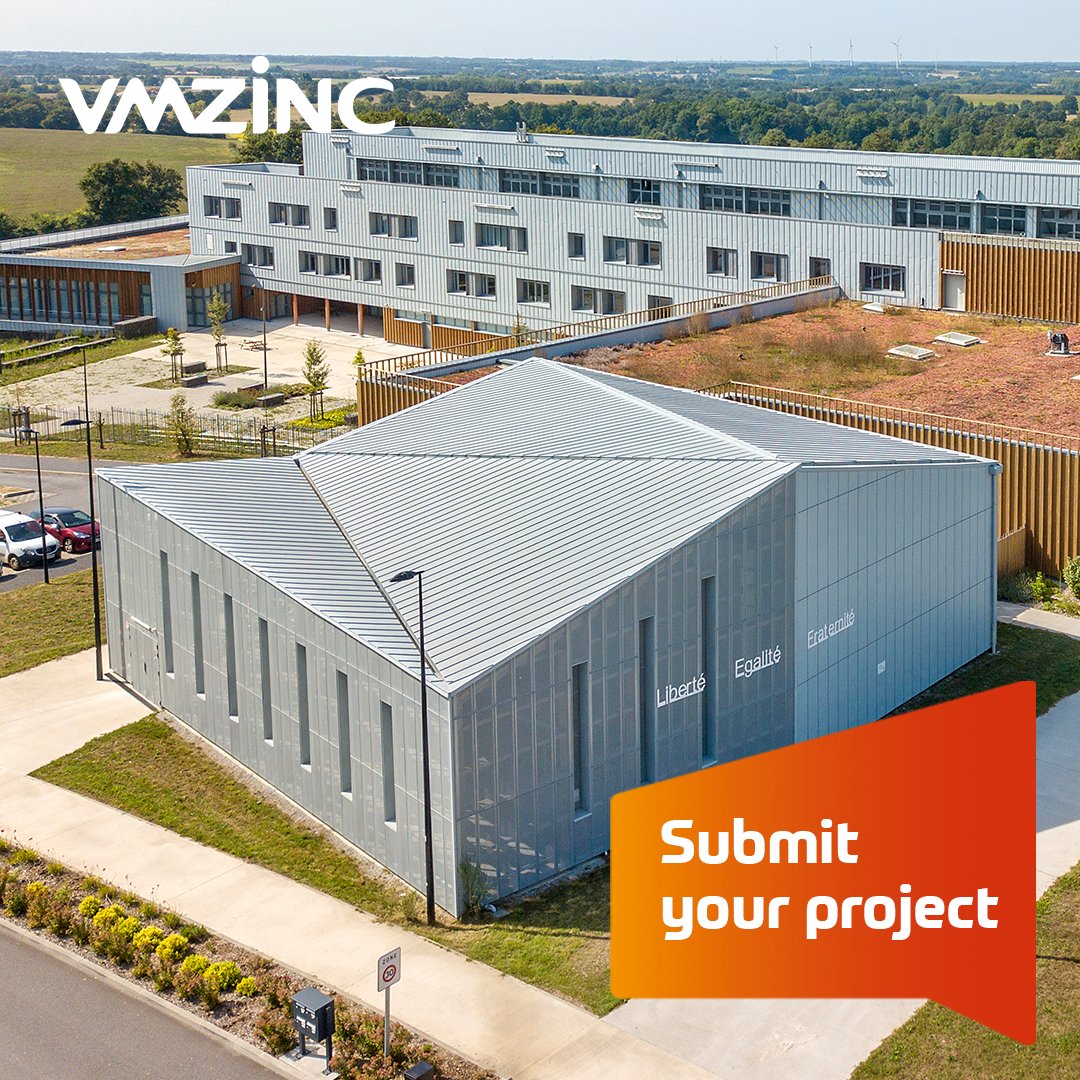 Next edition of Focus on Zinc 22 👌
The submission of projects is on the way. Feel free to propose one or several projects in VMZINC completed since January 2021. #architecture #FocusOnZinc #Zinc
Follow the link to fill out the form to submit your project:
vmzinc.com/focus-on-zinc-…