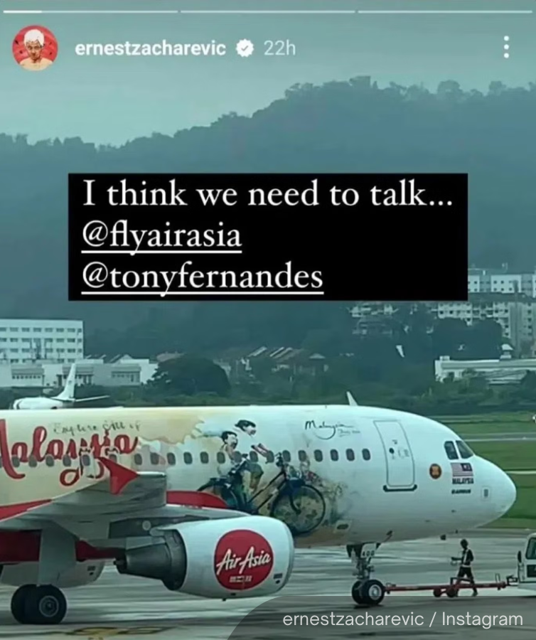 NewsBFM's tweet photo. Lithuanian artist Ernest Zacharevic will sue AirAsia for using his artwork without credit, permission, or compensation.

Zacharevic said he had seeked for a fair resolution, but the airline's final offer undervalued his work, leaving him no choice but to take legal action.

🧵1 https://t.co/T2hCL0iMtz