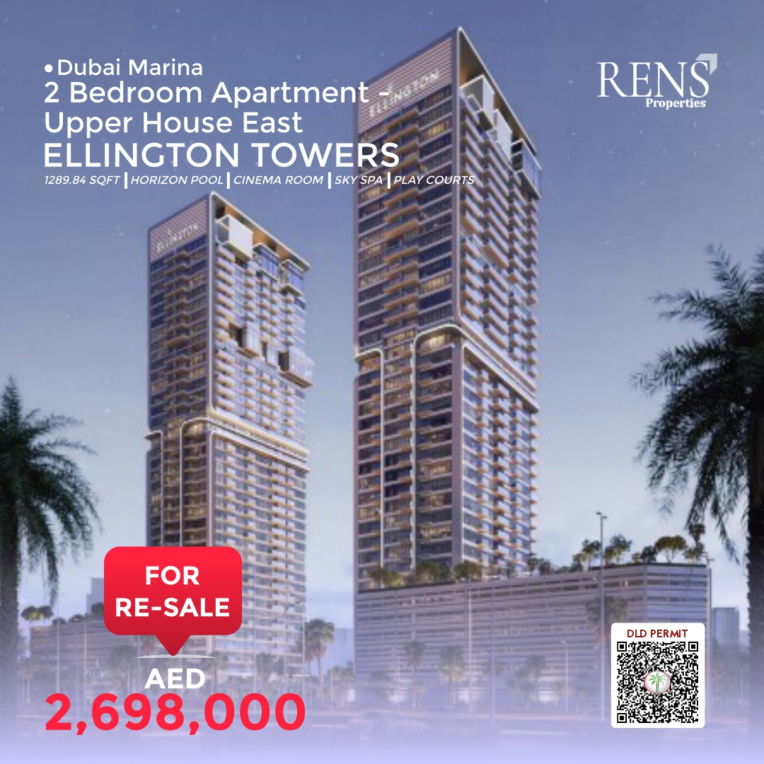 rensproperties's tweet photo. 🏡 For RE-SALE: AED 2,698,000

Discover this elegant 2-bedroom apartment at Ellington Towers, perfectly situated in the heart of Dubai Marina. 🌟

For enquiries:
📞 +971 50 966 2307
📧 enquiries@rensproperties.com

Don’t miss out on this masterpiece!

#dubai #dubaimarina #propertiesindubai #realestate #usa #mexico #canada #forresale