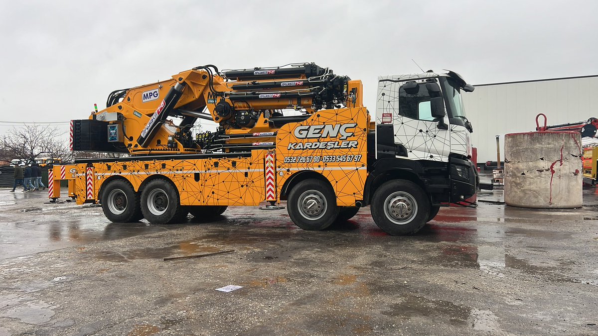 mpgcomtr's tweet photo. MPG 315 TM 7+6 #vinç. / MPG 315 TM 7+6 #crane.
#MPGVinç #MPG #mpgcrane #heavymachinery #heavylifting #kran #trucks #grúa #Renault #RenaultTruck #RenaultTrucks #mobilecrane #engineering #truckcrane #loadercrane #knuckleboom #kranbil #constructionmachinery #YESRENAULTTRUCKS https://t.co/i1cl7OROQE