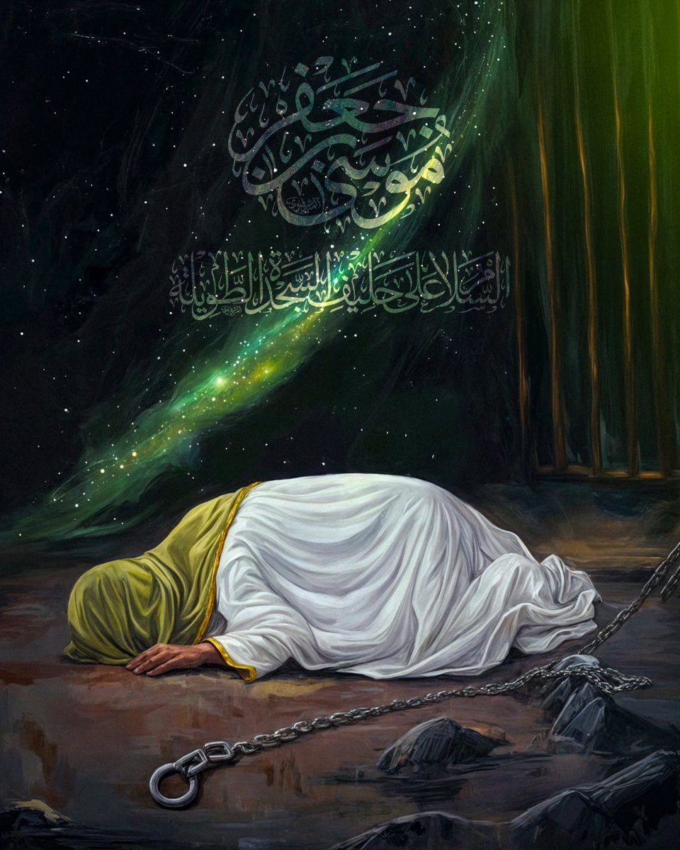 imamhussainorg's tweet image. السَلامُ عليكَ يا حَلِيفِ السَّجْدَةِ الطَّوِيلَةِ
#الإمام_الكاظم 
#العتبة_الحسينية_المقدسة