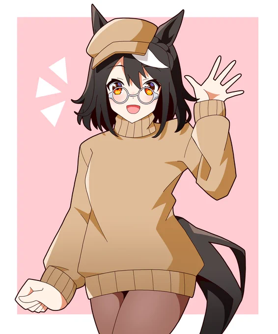 #ウマ娘#キタサンブラックあまりにも呟く事が無さすぎるので過去絵でも再掲しておこうと思います 