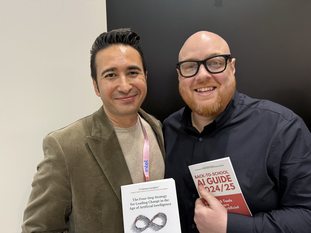 Selçuk Yusuf Arslan (@selcukyarslan) on Twitter photo ✨ <a href="/theaieducatorx/">Dan Fitzpatrick | The AI Educator</a> ‘in yeni çıkan kitabı Infinite Education lansmanına katılarak bir kopyasını imzalattım ve kendisiyle tanışma fırsatı buldum. Kitap oldukça heyecan verici ve okumak için sabırsızlanıyorum! ✨ <a href="/theaieducatorx/">Dan Fitzpatrick | The AI Educator</a> ‘in yeni çıkan kitabı Infinite Education lansmanına katılarak bir kopyasını imzalattım ve kendisiyle tanışma fırsatı buldum. Kitap oldukça heyecan verici ve okumak için sabırsızlanıyorum!