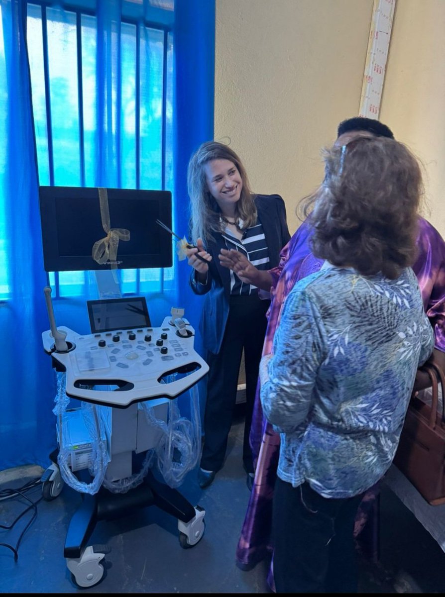 AmbEinatWeiss's tweet photo. It was such an honor to be recieved at @Avega_Agahozo_ health center at #Ntarama by the leadership of #Avega and @BugeseraDistr , for an event in which we donated yet another advanced ultrasound machine.

The work of #AvegaAgahozo in general healthcare and supporting the victims of the Genocide has always been inspiring to us.  This donation is a testament to our commitment to strengthen partnerships that improve the health and well-being of the vulnerable and the community in general.
-----------------------------------------------------
Nashimishijwe cyane no kwakirwa n'ubuyobozi bwa #Avega na @BugeseraDistr, ku kigo nderabuzima cya @Avega_Agahozo_ i #Ntarama  mugikorwa twatanzemo  indi mashini igezweho  ya èchographie.

Ibikorwa bya #AvegaAgahozo mubuvuzi rusange no gufasha abagizweho ingaruka na Jenoside bihora iteka bidushimisha.  Iyi nkunga ni ikimenyetso cy'uko twiteguye gushimangira ubufatanye butezimbere ubuzima n’imibereho myiza y’abatishoboye ndetse n’abaturage muri rusange.