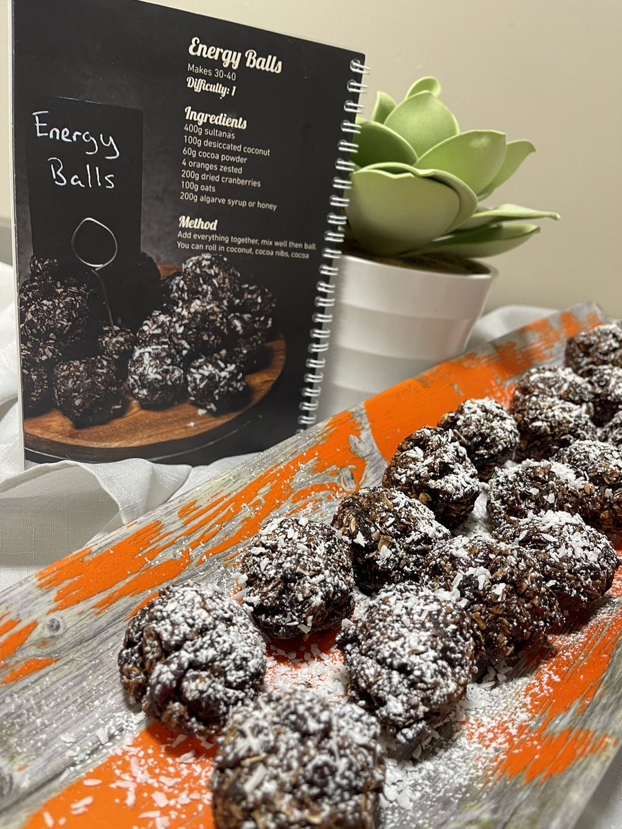 Boost it energy balls freshly made by our commis chef for our cafe &amp; tuck this morning, from the HH pastry bible.
@JohnLyonHarrow <a href="/melrahaman/">Melissa Rahaman</a> <a href="/MaryMar89923871/">Mary Martin</a>  <a href="/Milen42931651/">Milen</a>