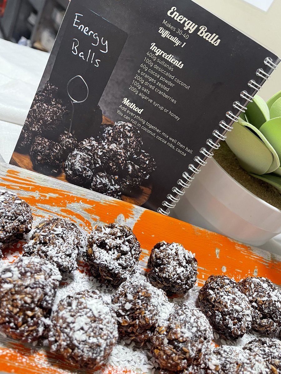 HoweHolroyd's tweet image. Boost it energy balls freshly made by our commis chef for our cafe &amp;amp; tuck this morning, from the HH pastry bible.
@JohnLyonHarrow @melrahaman @MaryMar89923871  @Milen42931651