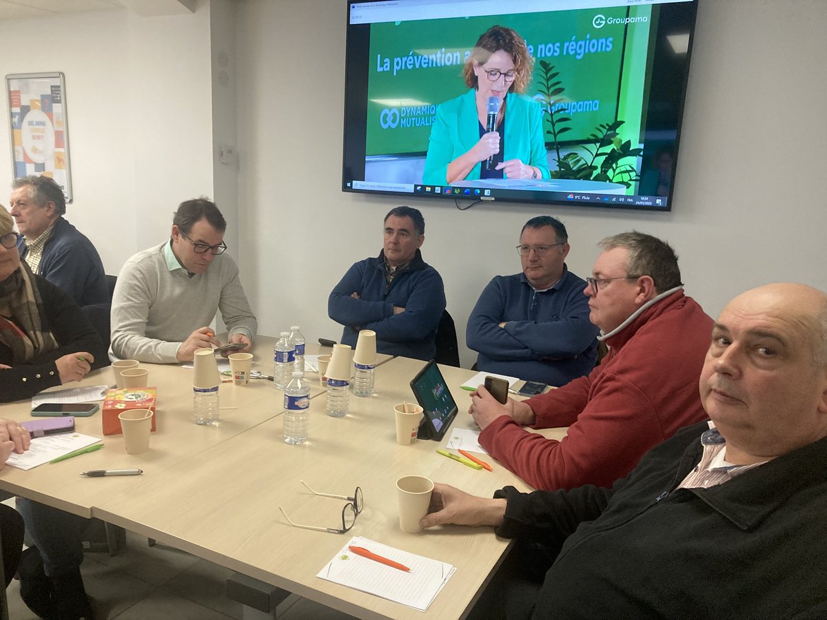 Aujourd’hui <a href="/GroupamaFd02/">GroupamaFédé02</a>        suit en direct la 7 ieme journée de la dynamique mutualiste à avec plus de 60 élus présents. La thématique de cette année :
 #Prevention 
<a href="/GroupeGroupama/">Groupe Groupama</a> premier assureur mutualiste acteur de la PRÉVENTION
<a href="/LaVieGroupama/">La Vie Mutualiste Groupama</a>