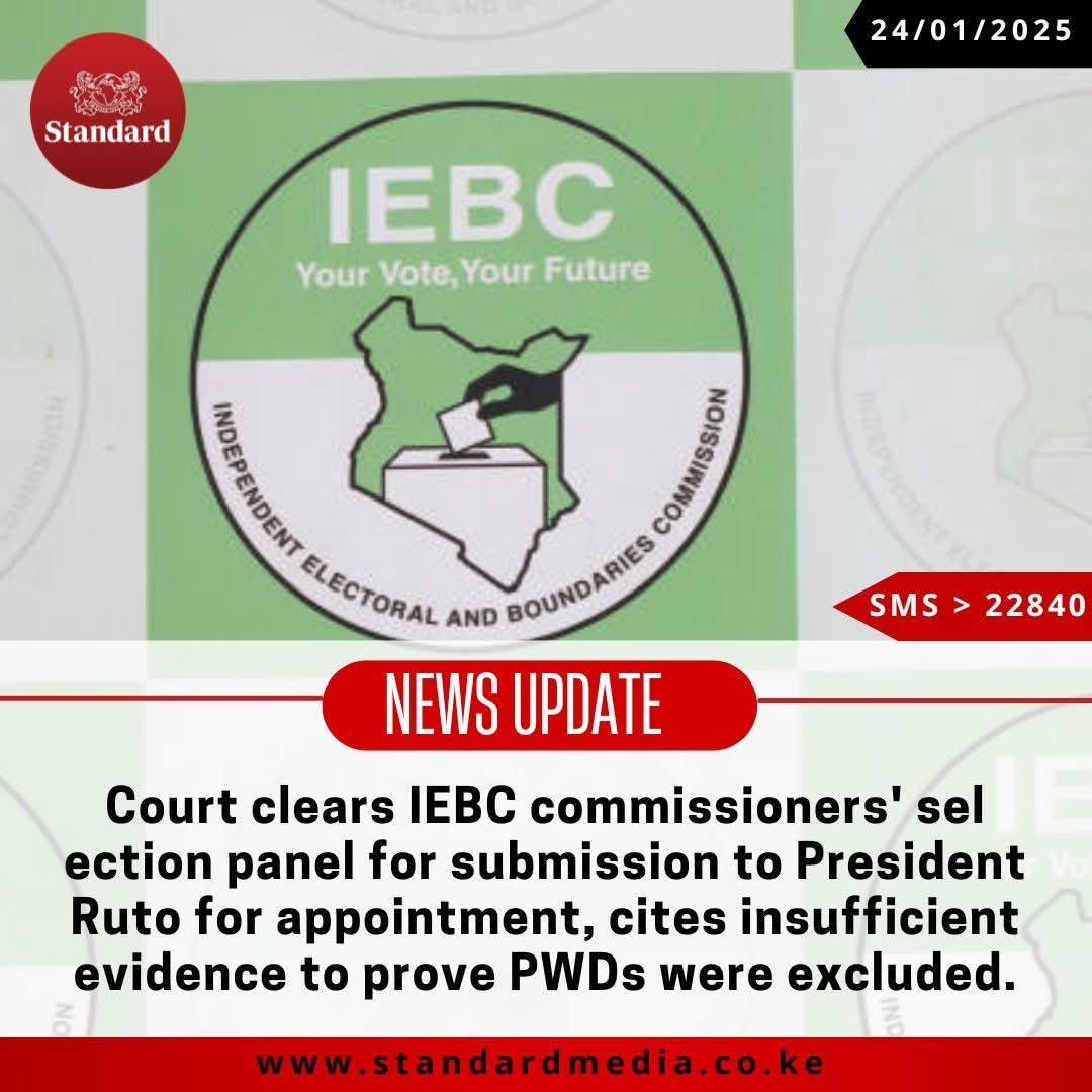 arthurmwas's tweet photo. Veeeeery soon, we shall have IEBC in place. It must be people of impeccable character and integrity. https://t.co/qEzdHWPOJY
