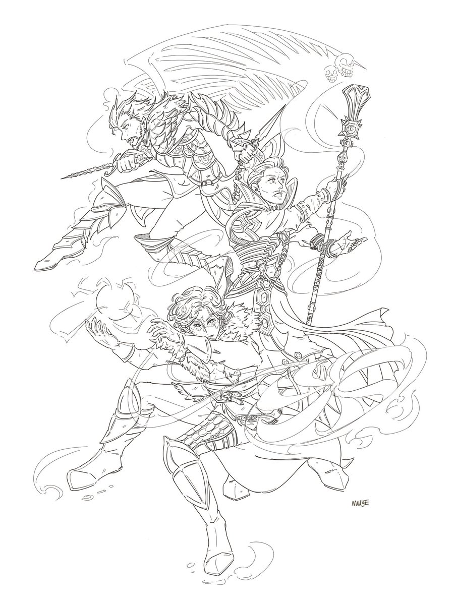 cheeweekiwi's tweet photo. Lineart only https://t.co/skaKXxn482