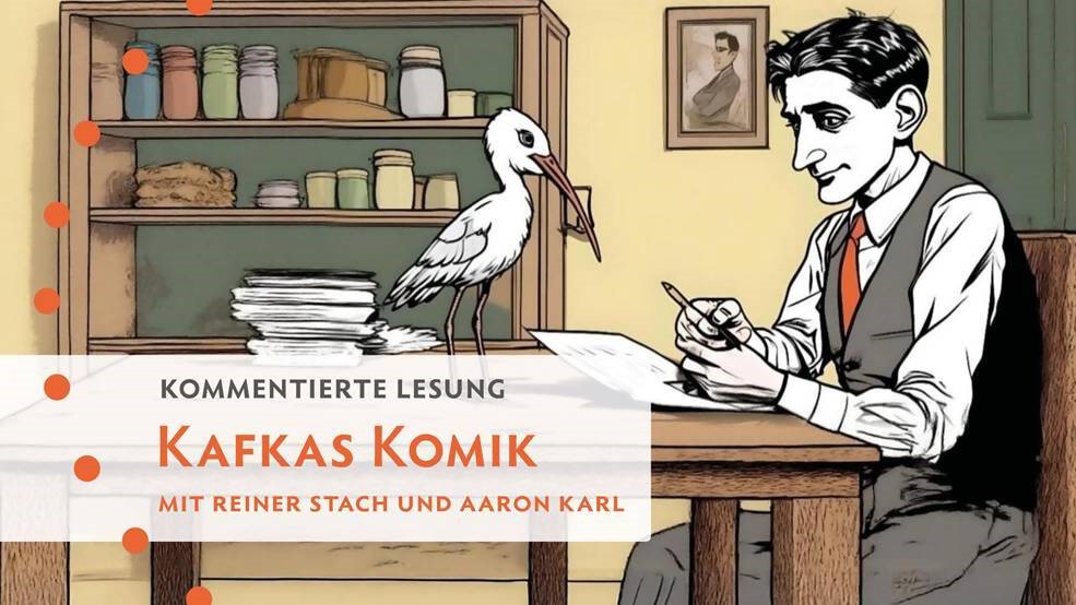 Kafkas Komik: Vortrag und kommentierte Lesung mit Reiner Stach und Aaron Karl
Jetzt auf dem YouTube-Kanal des Deutsches Kulturforum östliches Europa abrufbar
youtube.com/watch?v=MQvpbf…