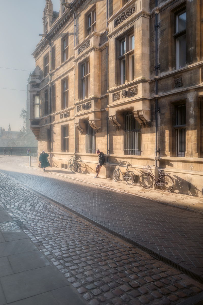 24th January 2017
The early morning sun throws long shadows along the walls of Gonville &amp; Caius College on Trinity Street.
From my book 'Cambridge - Town &amp; Gown' available at cambridgebooks.co.uk/cambridge-town… and all bookshops.