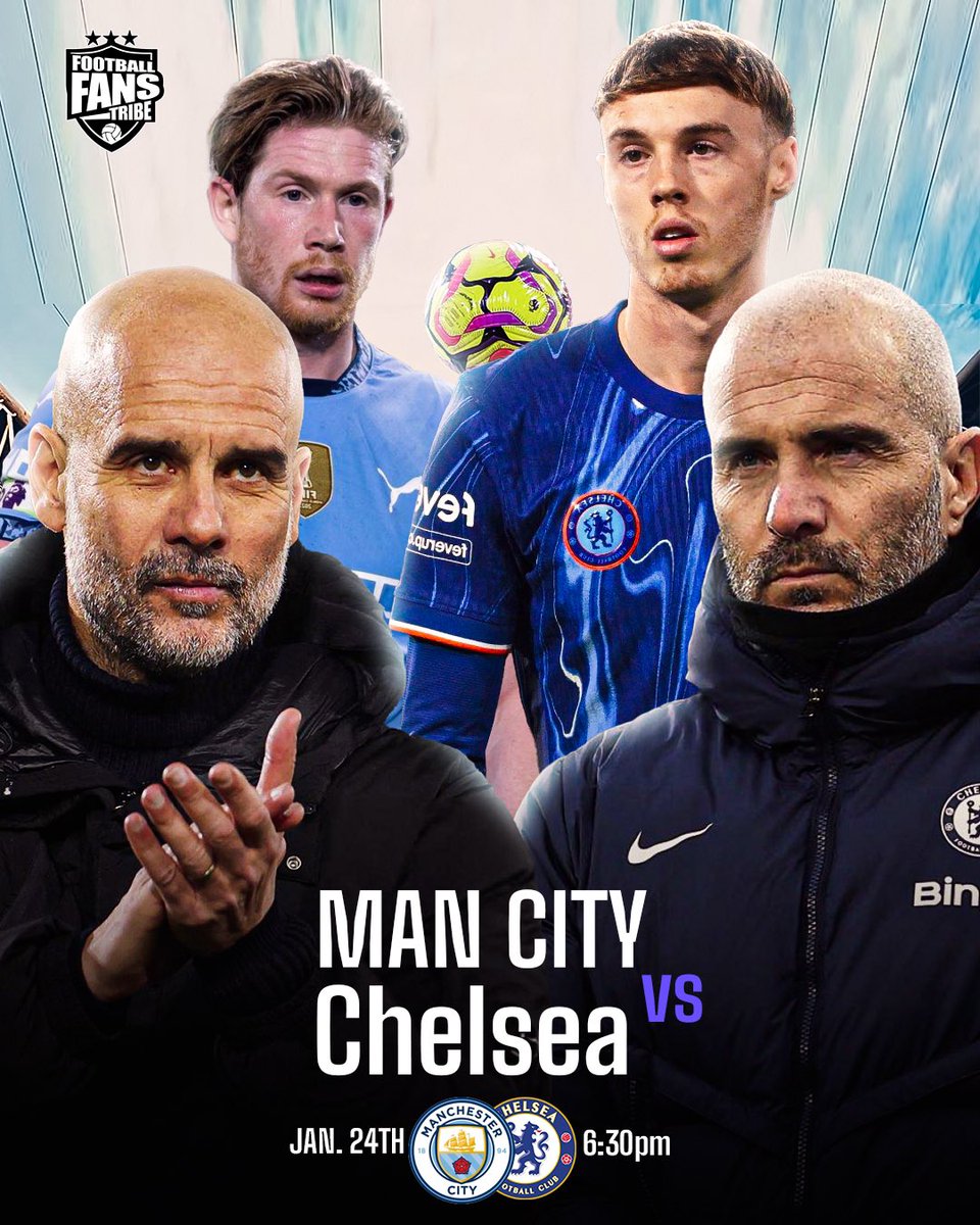 FansTribeHQ's tweet photo. 💰 🔊 We'll giveaway ₦10,000 to THREE PEOPLE that Retweet (Repost) this Tweet (Post) if Cole Palmer or Kevin De Bruyne score in the big Manchester City vs Chelsea game on Saturday! 

Make sure you're following @FanstribeHQ ✅ 😁

(📸 @solidrockGFX) https://t.co/NkmORqkbuZ