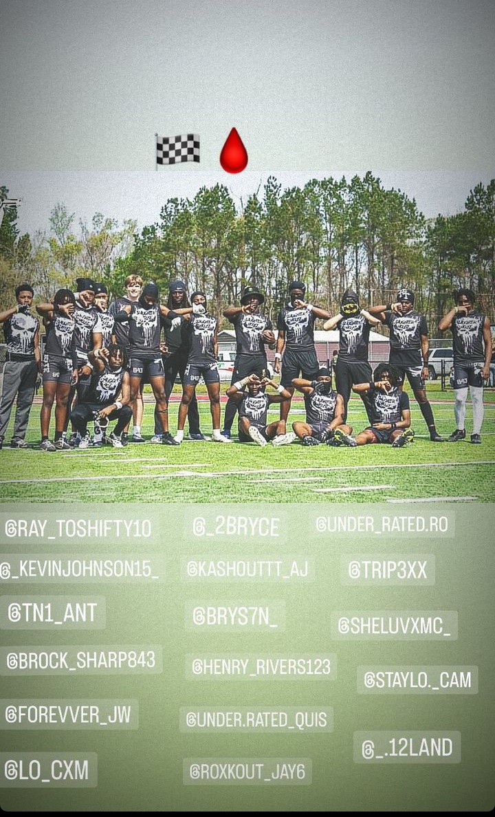 2024 Slaughter house 15U team