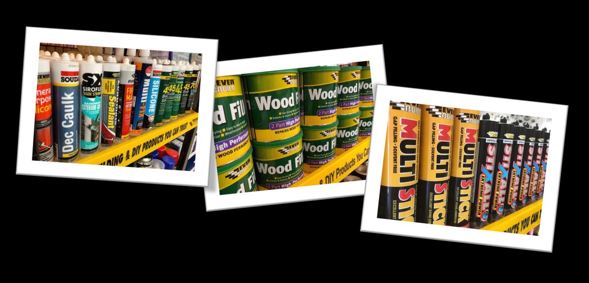 We offer a wide selection of adhesives, sealants, fillers, and more from top-notch brands that you can easily order and collect today. 

Don't forget to check out some of our exclusive deals in our Trade Centre. 

#SpecialDeals #Discount #Sealant #Adhesive #Filler #Silicone