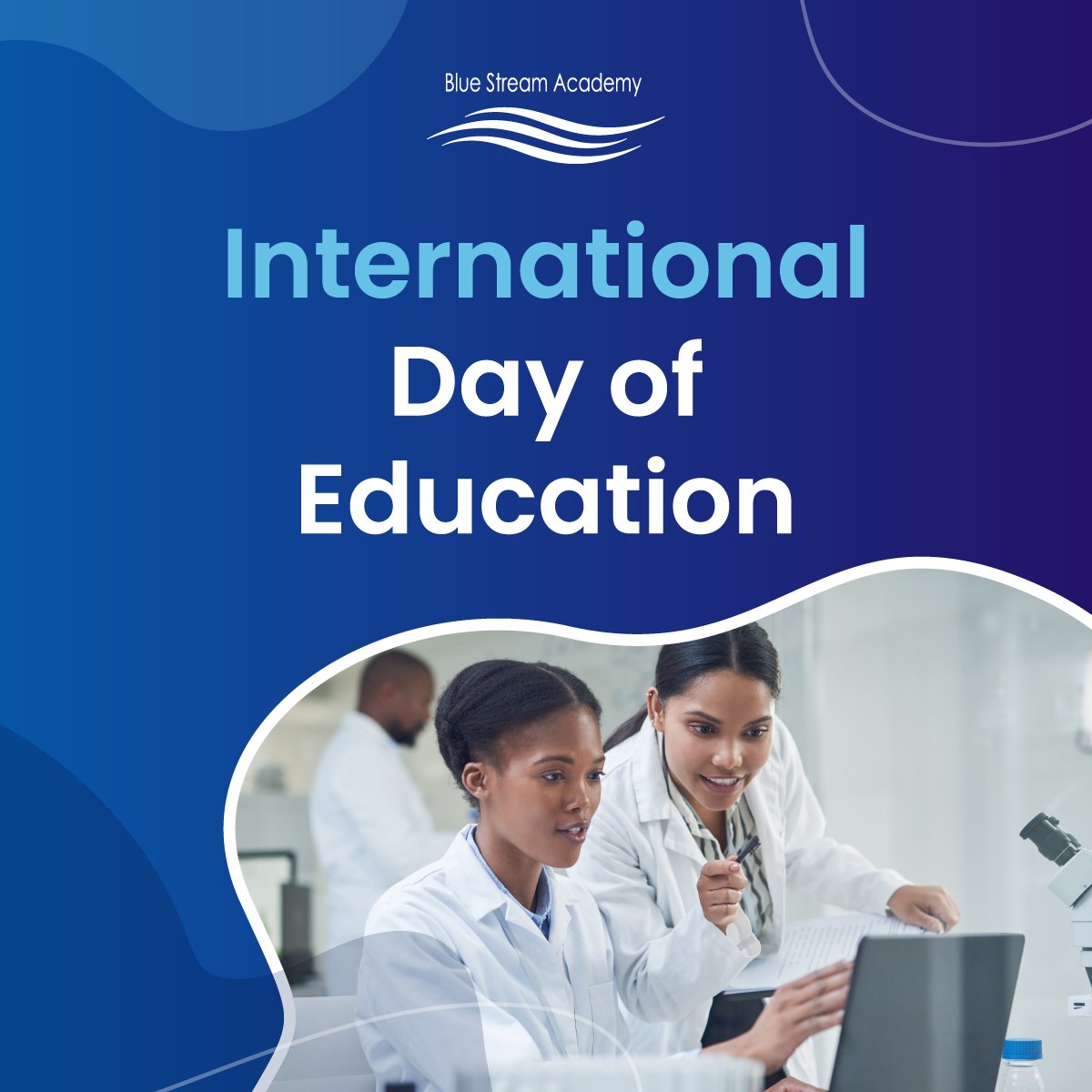 Today is #InternationalDayofEducation.

Whether it's learning a new skill, expanding your knowledge of a particular topic or keeping on top of your mandatory training. Education is empowering.
