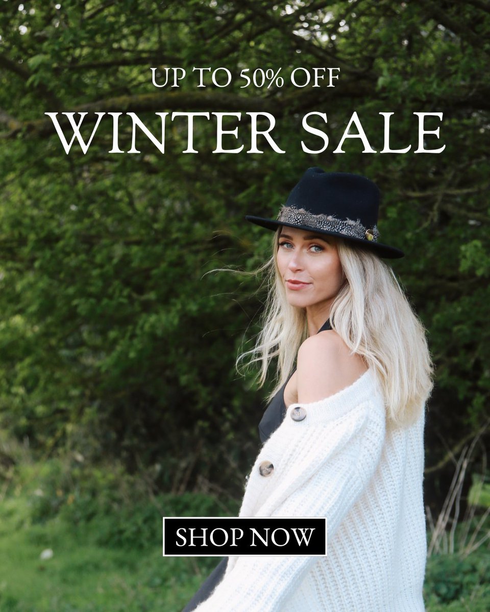 WINTER SALE NOW LIVE 🖤⁠
⁠
Limited stock available, all items in sale are discontinued lines so once they're gone they're gone 👀. We recommend moving quickly to avoid disappointment, our sales are extremely rare.⁠
⁠
#hicksandbrown #wintersale