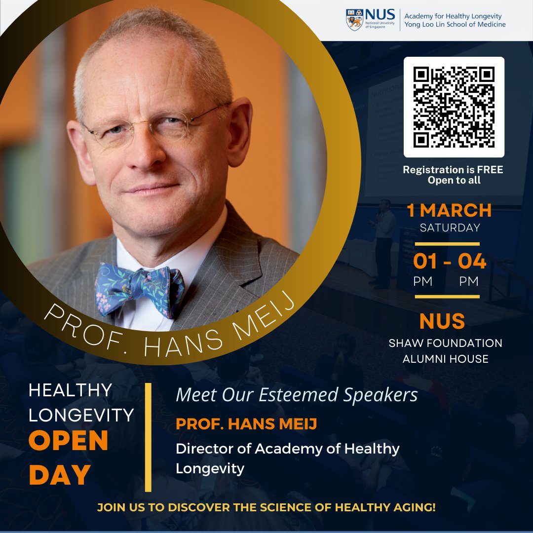 NUS Academy for Healthy Longevity tweet media