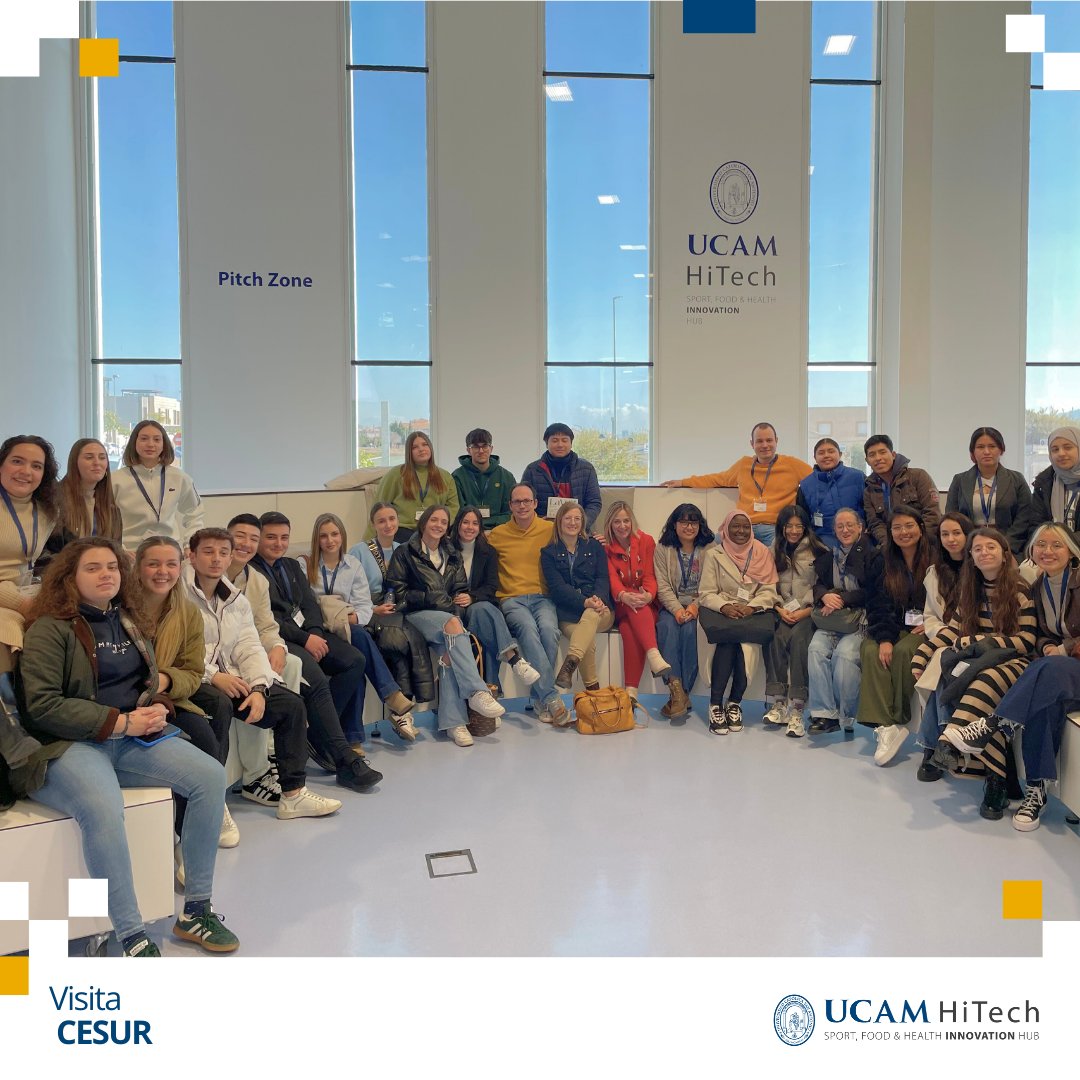 UCAM HiTech (@hitechucam) on Twitter photo 🔬👩🔬 La semana pasada en UCAM HiTech, el hub de innovación y aceleración empresarial de la <a href="/UCAM/">UCAM Universidad</a> , tuvimos el placer de recibir a los alumnos del Técnico Superior de Laboratorio Clínico y Biomédico de <a href="/cesurformacion/">CESUR. Tu Centro Oficial de Formación Profesional</a>
Durante su visita, pudieron conocer nuestras instalaciones, 🔬👩🔬 La semana pasada en UCAM HiTech, el hub de innovación y aceleración empresarial de la <a href="/UCAM/">UCAM Universidad</a> , tuvimos el placer de recibir a los alumnos del Técnico Superior de Laboratorio Clínico y Biomédico de <a href="/cesurformacion/">CESUR. Tu Centro Oficial de Formación Profesional</a>
Durante su visita, pudieron conocer nuestras instalaciones,