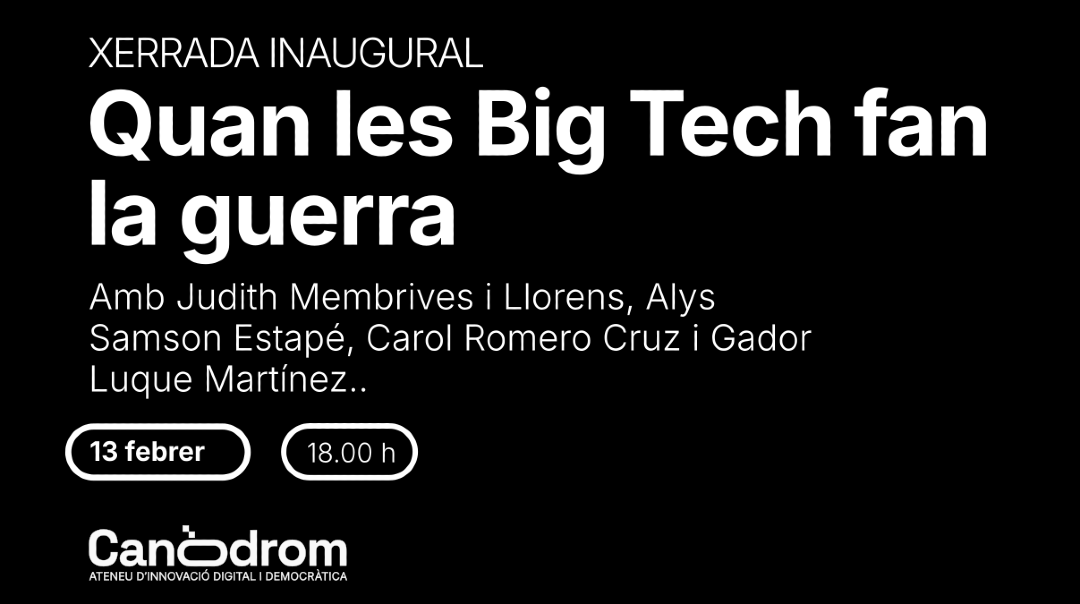 Canòdrom -Ateneu d'Innovació Digital i Democràtica tweet media