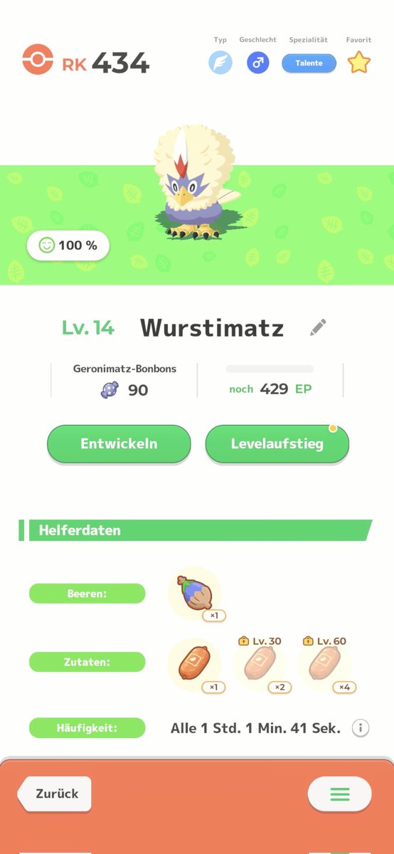 GalaidaG's tweet photo. Guten Morgen! Und noch eine neue Pose. Dieses Mal hat es bessere Talente und dreifach Wurst. Dann willkommen im Team "Wurstimatz"! ^^
#PokemonSleep https://t.co/iu3TBbZCR4