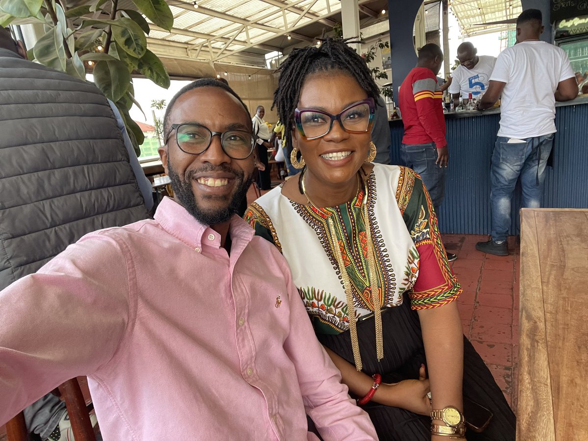Bumped into <a href="/melonyishola/">Melony Ishola</a> who in my opinion should be doing more films. Proud of her work yesterday with <a href="/DOCUBOXFilmFund/">DOCUBOX EA Film Fund</a> &amp; <a href="/onewm/">One World Media</a>