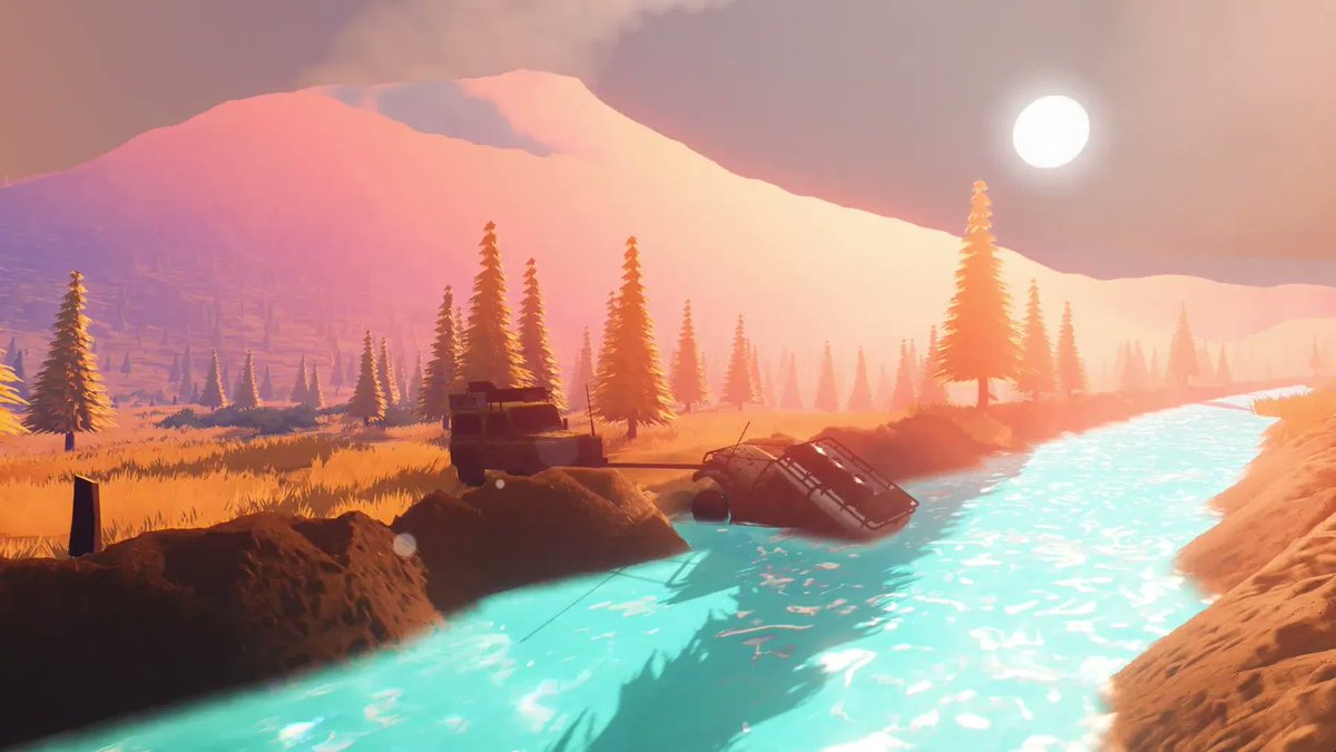CarThrottle's tweet photo. Love off-roading, and cosy games? Oh, do we have the thing for you.

The brains behind Art of Rally are working on a new game, Over The Hill. This co-op off-road game is set to arrive later this year. https://t.co/qNZdZKgwbV