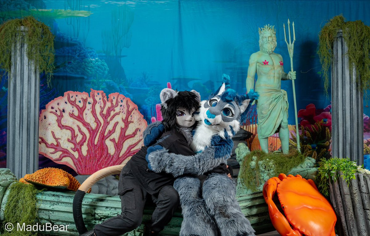 tbt baby’s first cfz 💜💙 #FursuitFriday