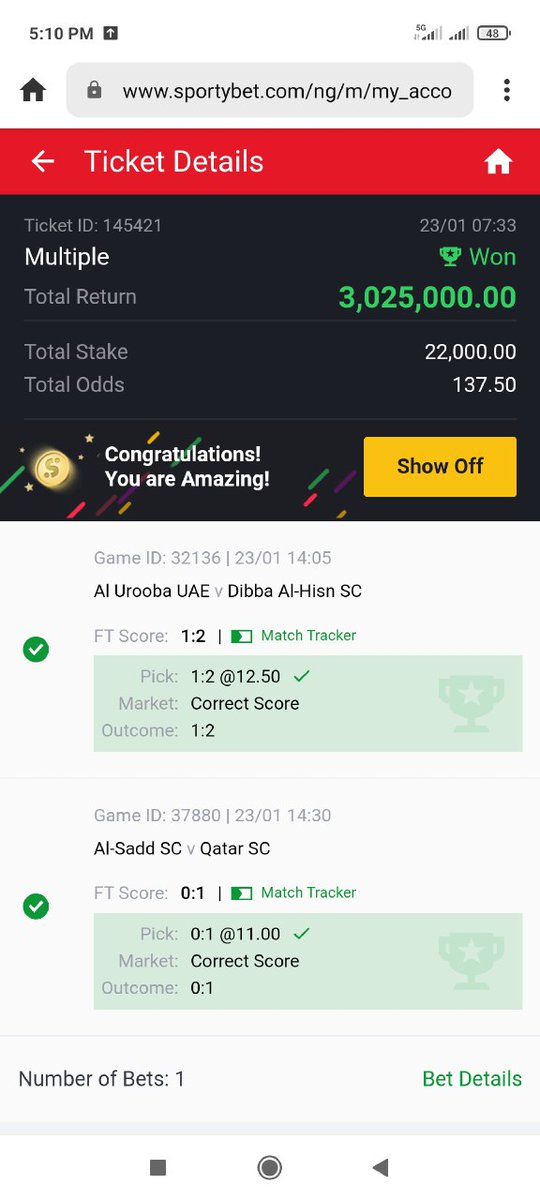 MarsviMr's tweet photo. CONGRATULATIONS✅✅
YESTERDAY'S GAME WON
JOIN THE WINNING TEAM TODAY AND TESTIFY
@MarsviMr
Today is Friday Southport #MUNRAN Garnacho Freddie Teni Money Lerry Hilda #BBMzansi Sportybet Charlotte BETPAWA #HOFTOT Jota Amazon #StormÉowyn Kyogo Jummah Mubarak Tommy Zverev https://t.co/IpKhJQWJ42