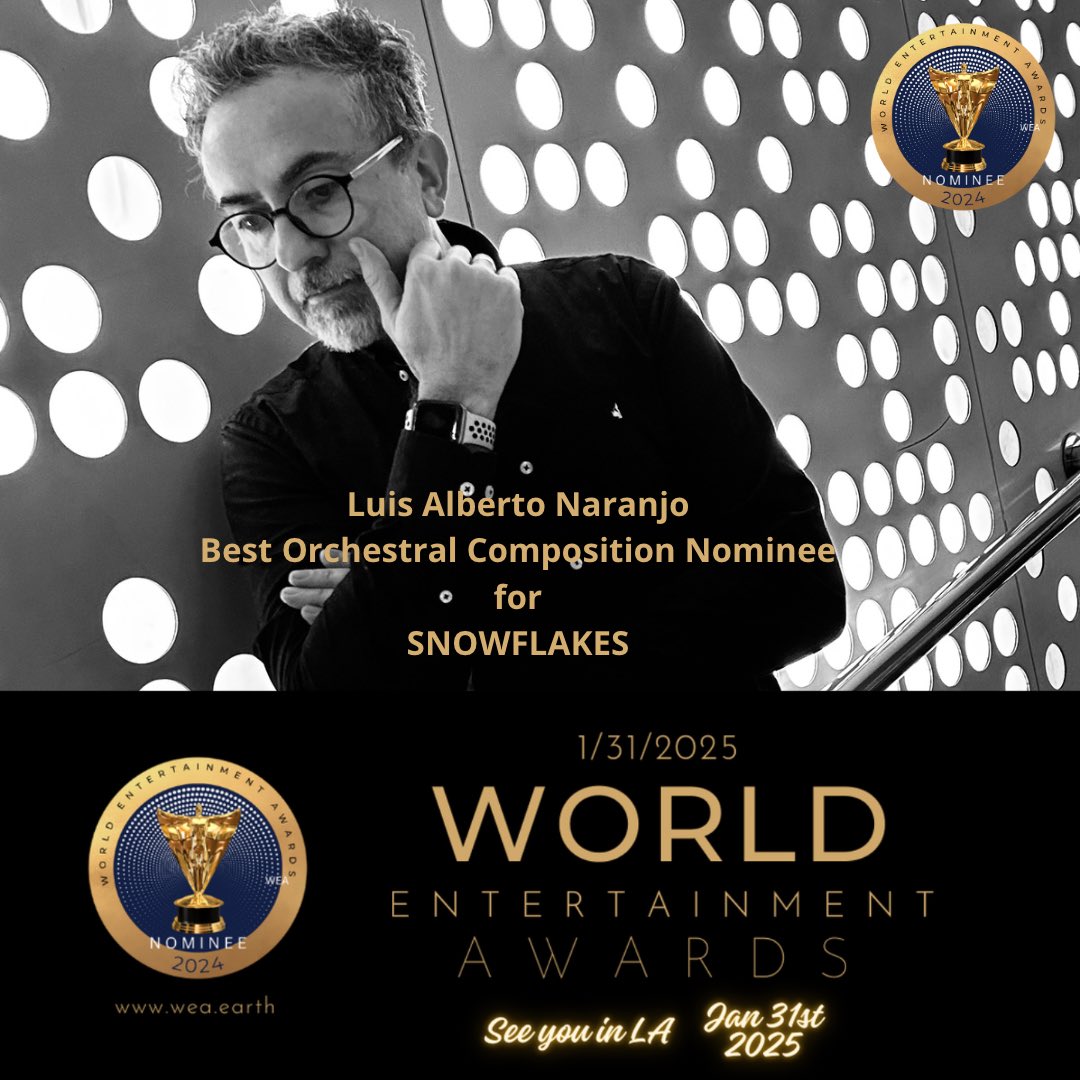 LANcomposer's tweet photo. Pronto nos vemos en #beverlyhills @worldentawards https://t.co/Myemo8e7dE