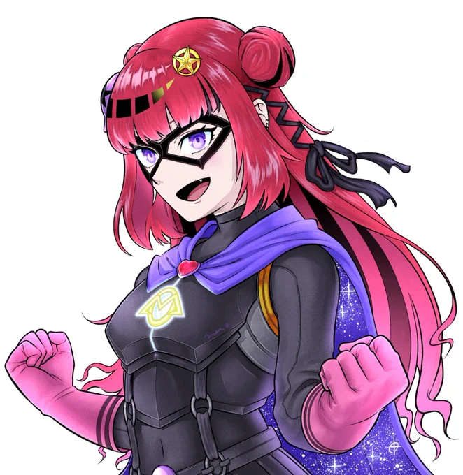 所属のVTuber 【折咲もしゅ】さん の動画のサムネイルイラストを描かせて頂きました YouTubeチャンネル ↓