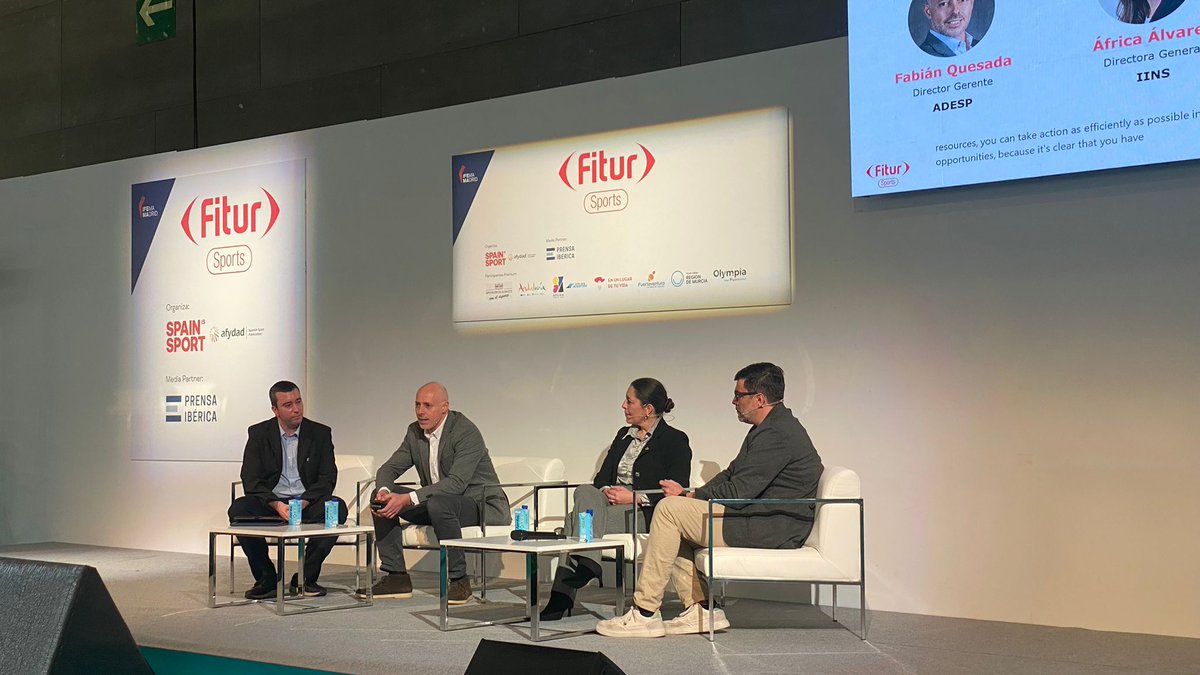 Ayer, nuestro Director General, <a href="/FabianquesadaGo/">Fabián Quesada</a>  , estuvo presente en el <a href="/fitur_madrid/">FITUR</a>  <a href="/sportssummitof/">Sports Summit</a>  , el congreso de referencia en el sector del turismo deportivo. 🌟