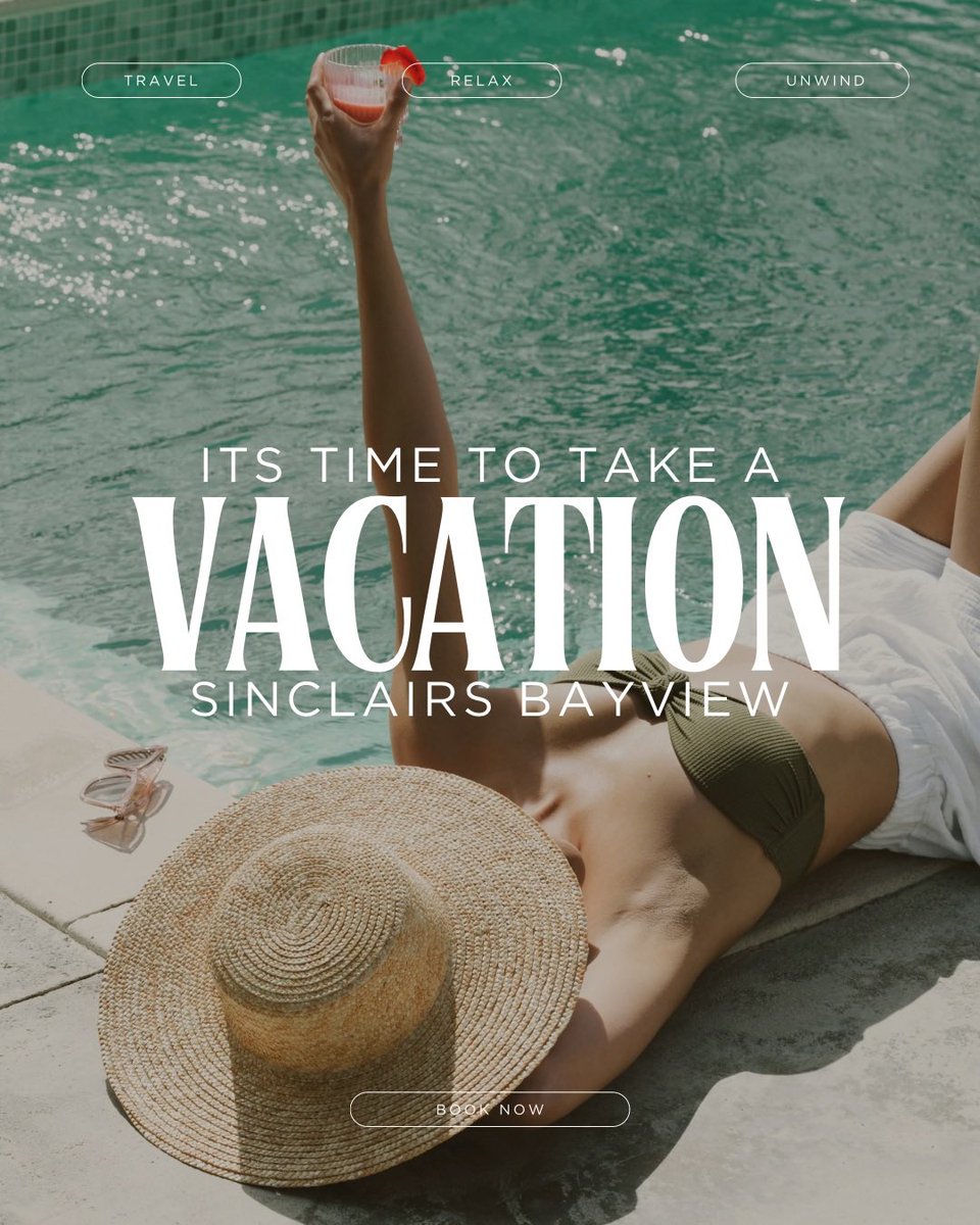 sinclairshotels's tweet photo. It’s time to press pause and escape! Plan your perfect getaway with Sinclairs Hotels &amp; Resorts—where relaxation meets unforgettable experiences. 🏖️✨ #VacationModeOn https://t.co/5JOkkJcNu6