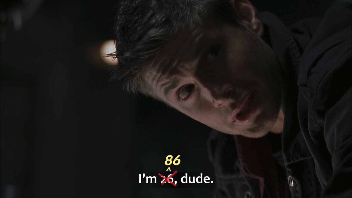 BobWess's tweet photo. Happy birthday Dean. Sorry about hell. 

#spn #deanwinchester https://t.co/AbxrCdV9KA