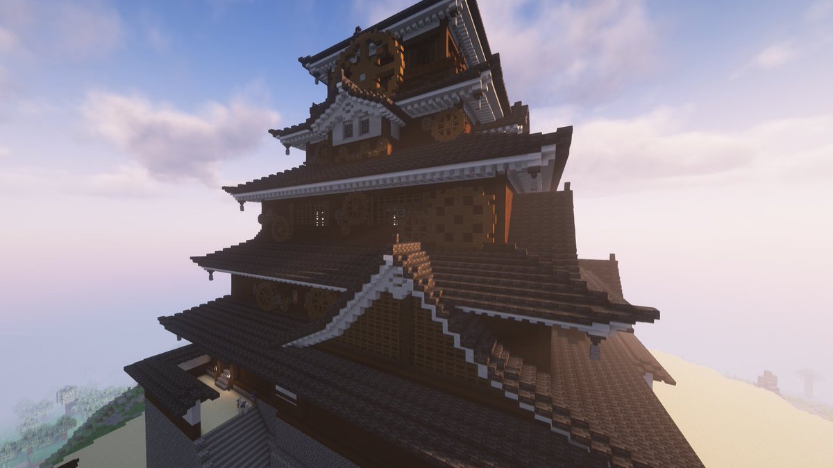 jokermarcio's tweet image. 今日も沢山遊びに来てくれてありがとうございます！！
お城に歯車飾ってからくり屋敷っぽくなったかな？
明日は統合版も入れる2025年一発目ハードコア挑戦予定

#Minecraft 
#modpack
#マインクラフト
#マイクラ