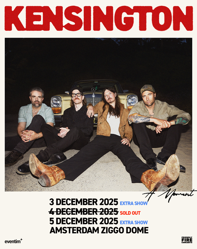 Wauw, geweldig nieuws voor alle Kensington fans! Er is nu een derde concertdatum toegevoegd op vrijdag 5 december! 😍 
Het eerste concert was binnen 5 minuten uitverkocht, dus dit is je kans om erbij te zijn! Mis het niet en scoor nu je tickets via eventim.nl/artist/kensing…