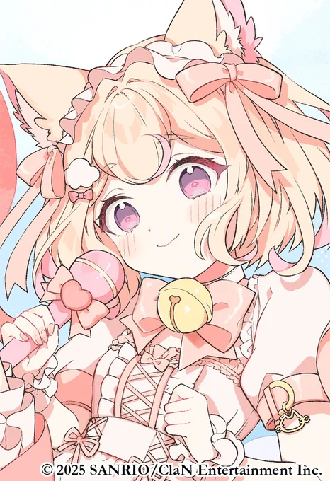【お仕事】にゃんたじあ!()所属、若魔雲ふわり()様の生誕KV用のお写真を撮影させていただきました。 