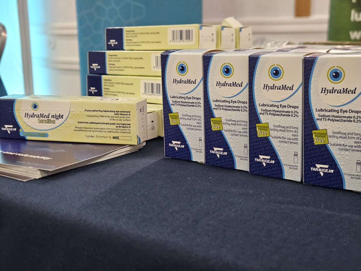 📍Farmigea is at the Nottingham Eye Symposium 2025! 🌟

👁 Join us today to discover all the incredible benefits of Hydramed.

To find out more about our product range visit our website here 👉 farmigea.co.uk

#EyeCare #Optometry #Ophthalmology #MedicalSymposium